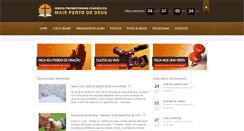 Desktop Screenshot of closertogodchurch.com